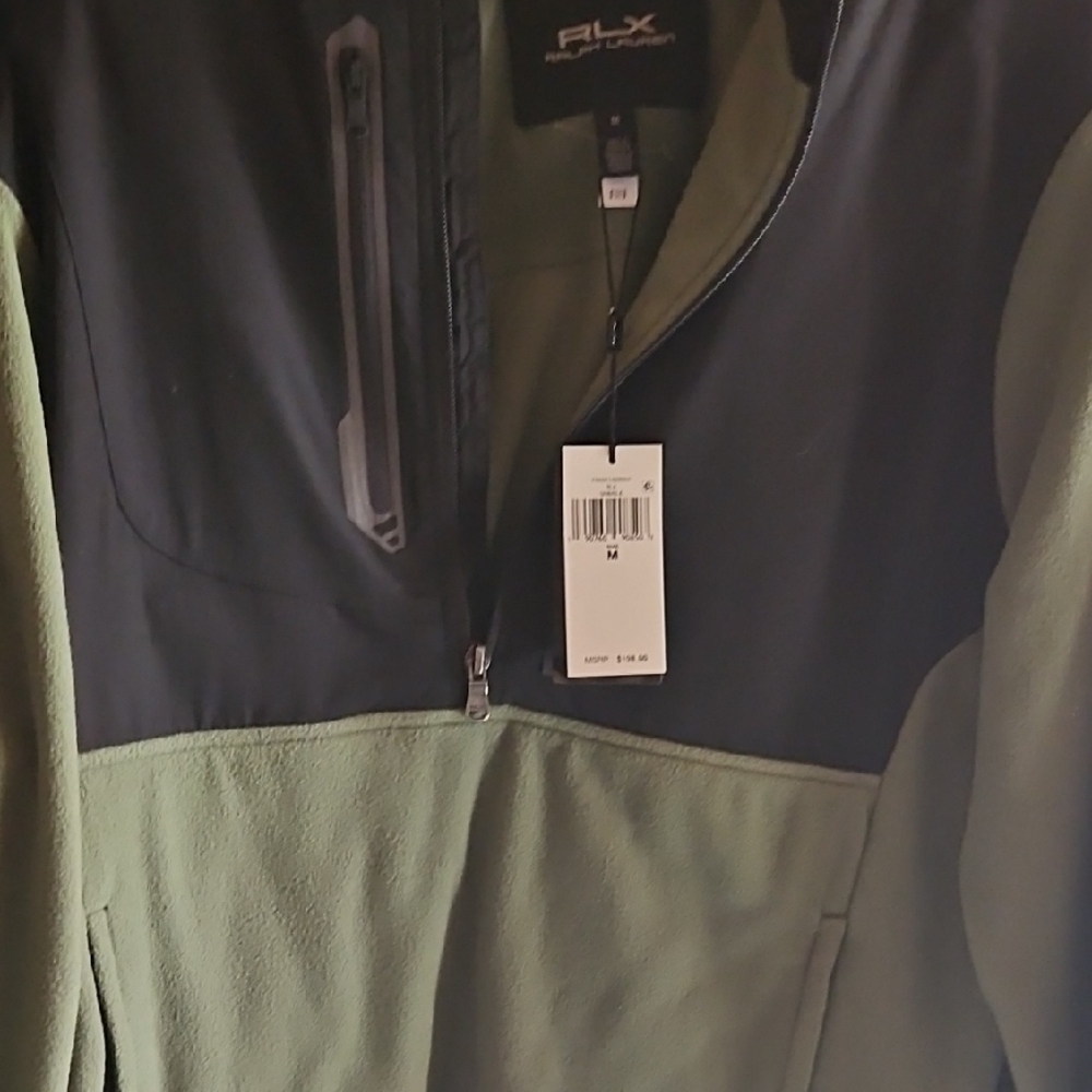 Men's Green and Black Jacket